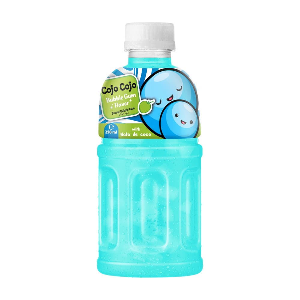 VINUT बबल गम फ्लेवर, नाटा डी कोको के साथ, PET बोतल, (320 mL)